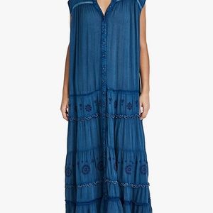 Free People pretty cozy maxi dress XS NWT
